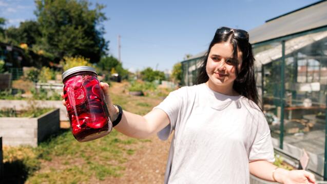 Read the story: Come for Lunch, Stay for the Garden Escape