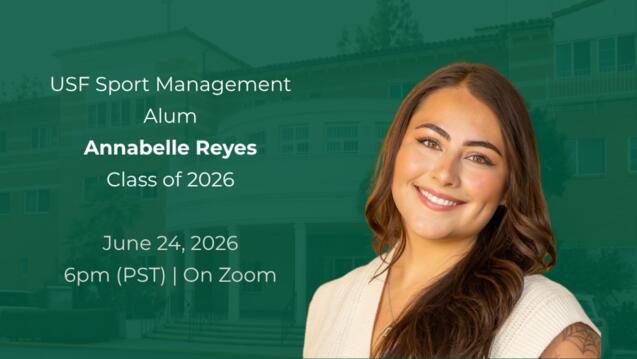 Read event detail: MS in Sport Management | Meet an Alum

