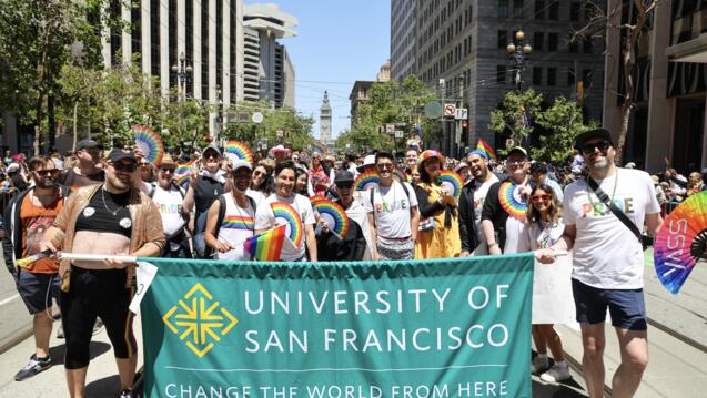 Read event detail: March with USF at the San Francisco Pride Parade
