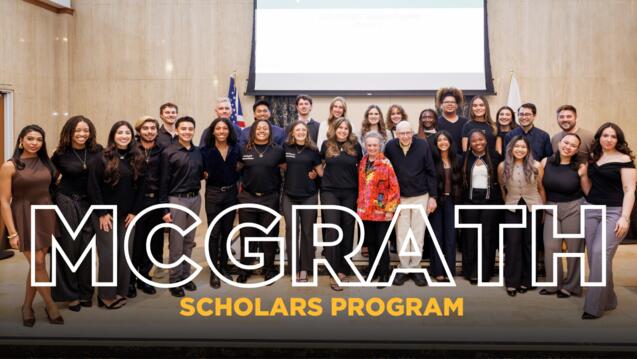 Read event detail: McGrath Scholars Information Session

