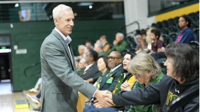 Read event detail: Meet the new USF Director of Athletics in San Rafael
