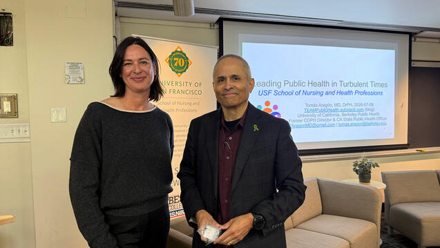Read the story: Dr. Tomás J. Aragón Visits USF Public Health Students