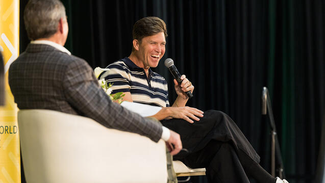 Read the story: Jokes and Life Lessons with Saturday Night Live’s Colin Jost