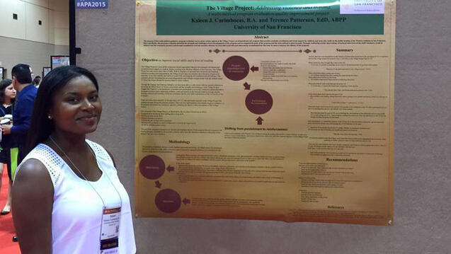 Read the story: MFT Student Presents at the 2015 APA Convention