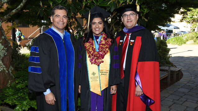 Read the story: California Attorney General Xavier Becerra Addresses Class of 2017 at Commencement