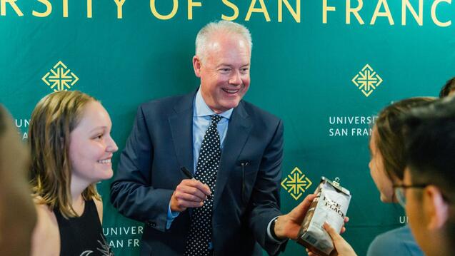 Read the story: USF Grounded in Coffee
