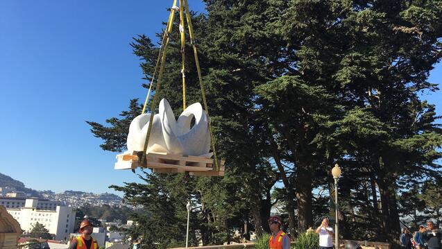Read the story: How to Install a Two-Ton Sculpture 