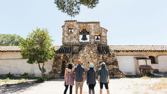 Mission San Miguel bell tower