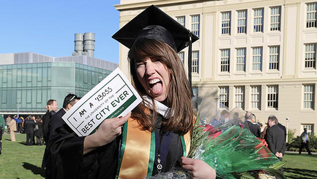 Read the story: A Holly Jolly Graduation!
