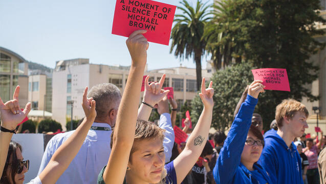 Read the story: USF Involvement Fair Falls Silent in Solidarity With Slain Teen