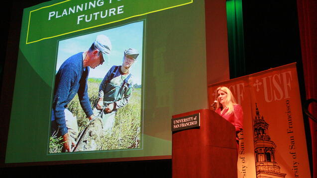 Read the story: USF's New Provost Inspires Change