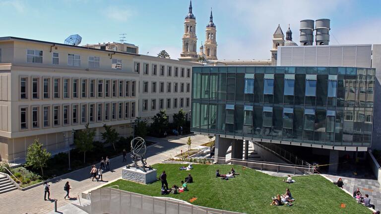 Lo Schiavo Science center and plaza.