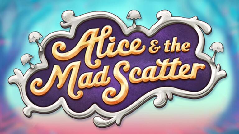Alice and the Mad Hatter logo.