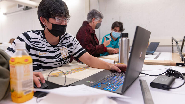 Students in XARTS lab
