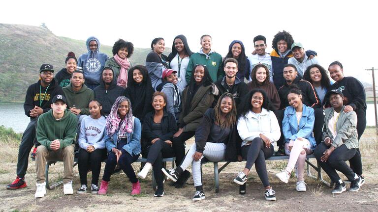 Marshall Riley Living Community students