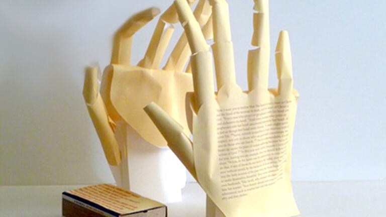 hands sculpture