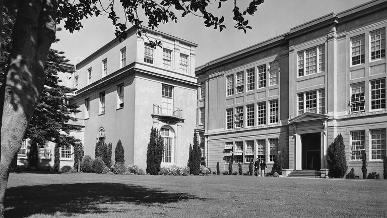 Welch Hall at USF in the 1950's