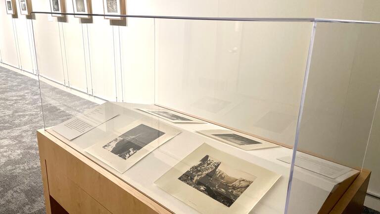 Original Ansel Adams silver gelatin prints from USF’s Rare Book Room collection