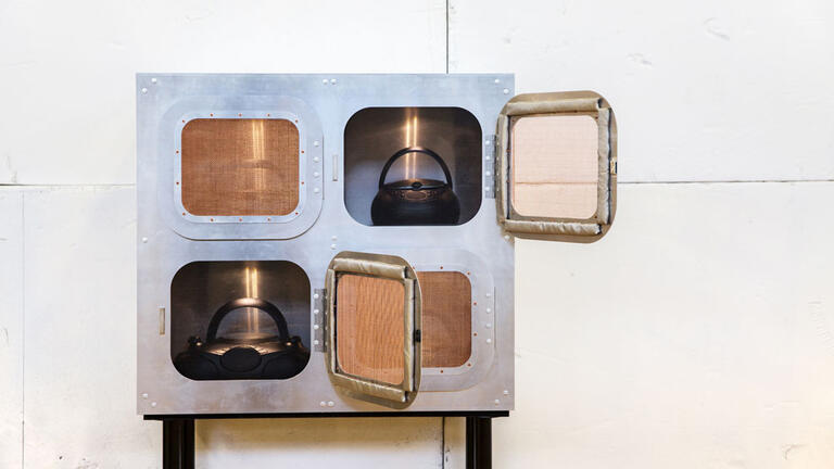 Anja Ulfeldt, Selectively Informed (detail), mixed media sound installation, 2019