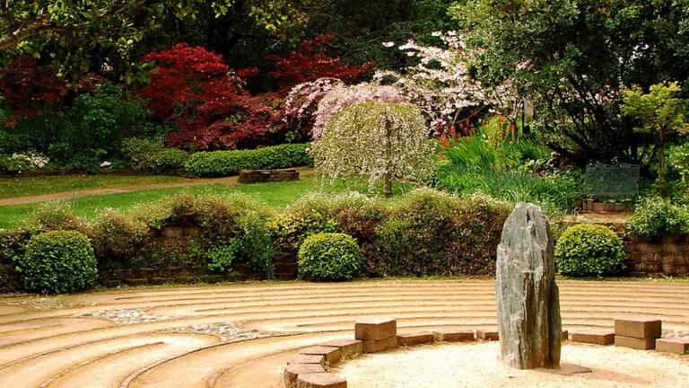 Mercy Center Labyrinth Garden