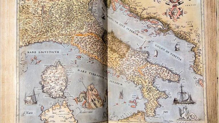 “Theatrum Orbis Terrarum” (1570) by Flemish cartographer Abraham Ortelius