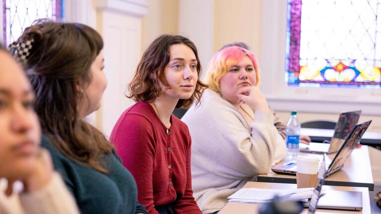 Students in class