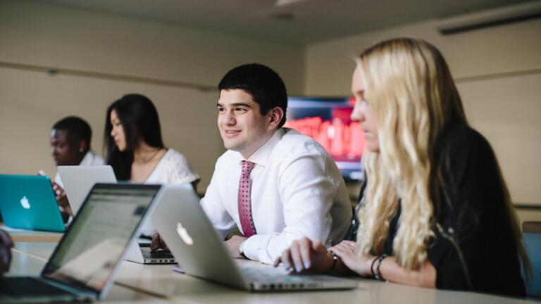 Students at USF Orange County Campus