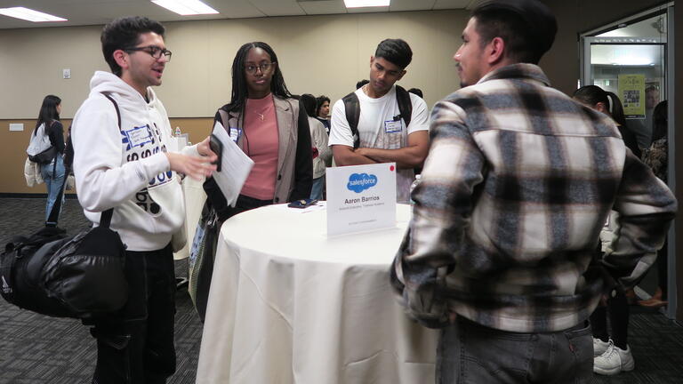 Read the story: Major Employers Come to Campus, Talk Careers 