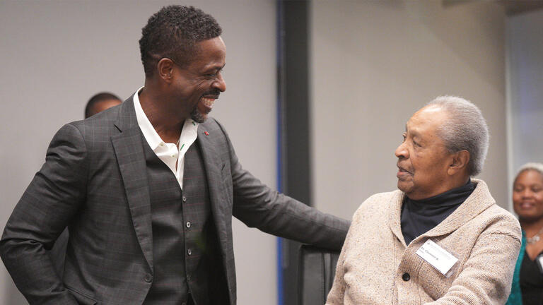 Sterling K. Brown and Clarence B. Jones