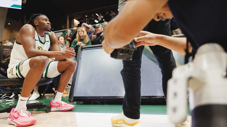 A USF Mens basketball player