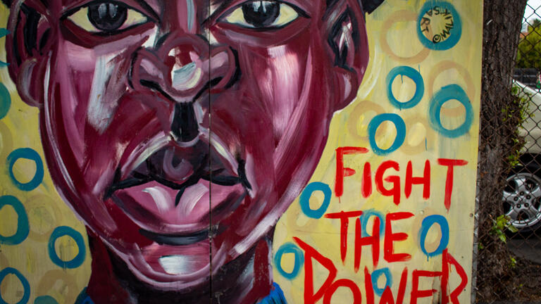 fight the power mural