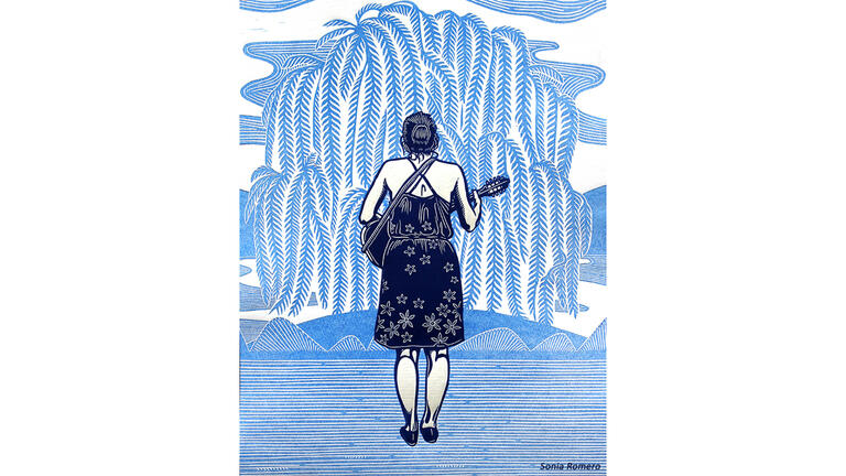 Photograph of She Plays Jarana Jarocho: Willow