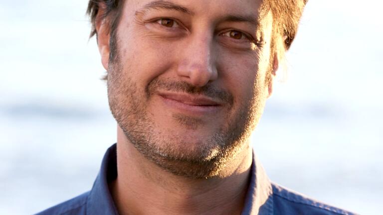 Headshot of guest speaker, Daniel Barcay