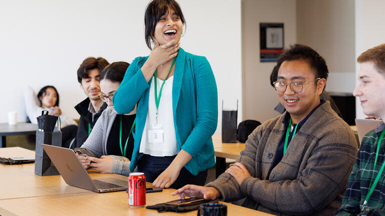 students attend career trek in San Francisco