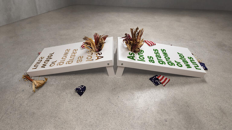 American Pastime Artpiece