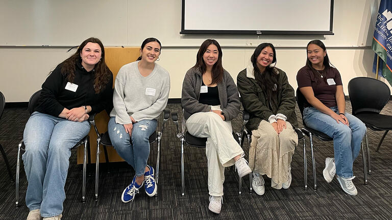 Mellon-Scholars-Faculty-Retreat_Student-Panel-Fall