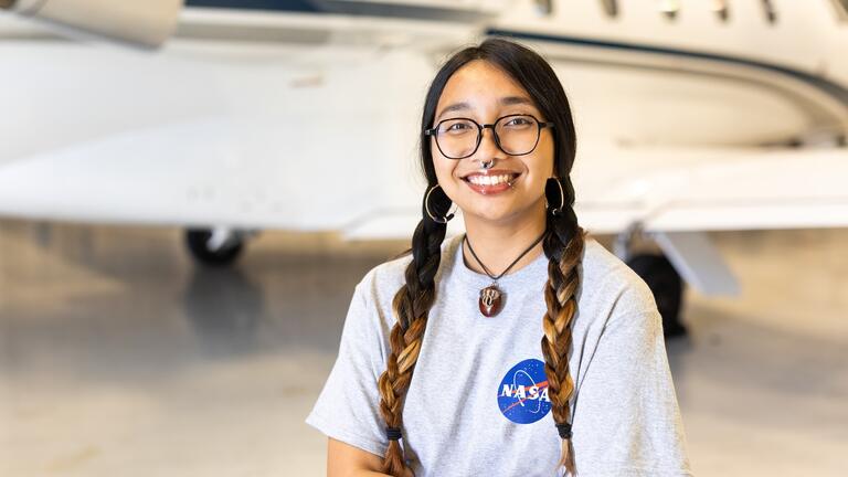 Read the story: Environmental Engineering Student Interns at NASA, Studies Climate Change
