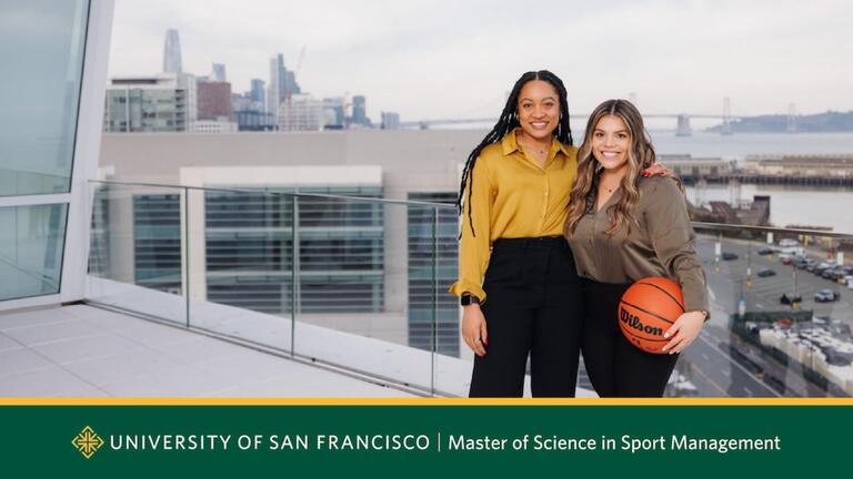 USF Sport Management Alum at Chase Center