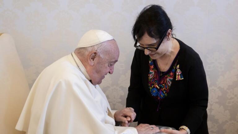 Cecilia and Pope Francis