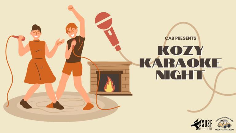 Kozy Karaoke Night graphic