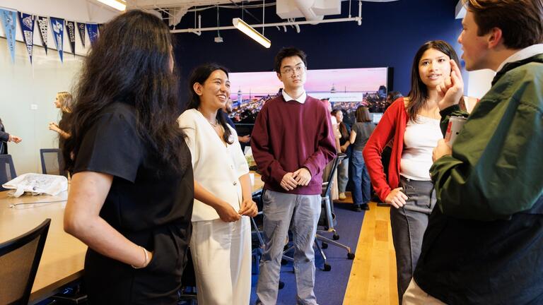 Students at LinkedIn