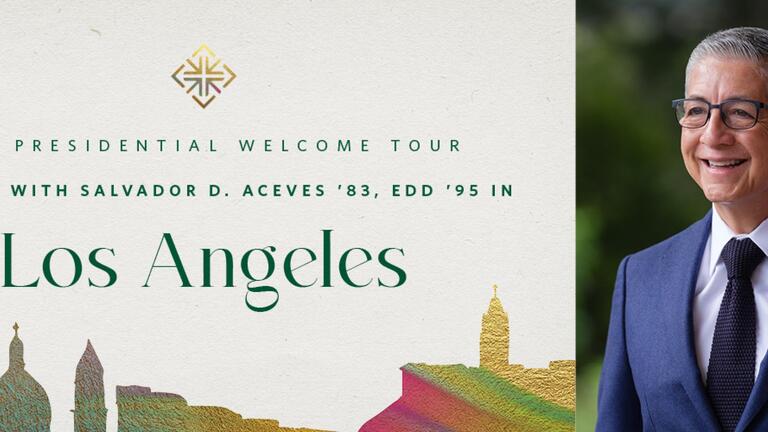USF Presidential Welcome Tour. Connect with Salvador D. Aceves in Los Angeles