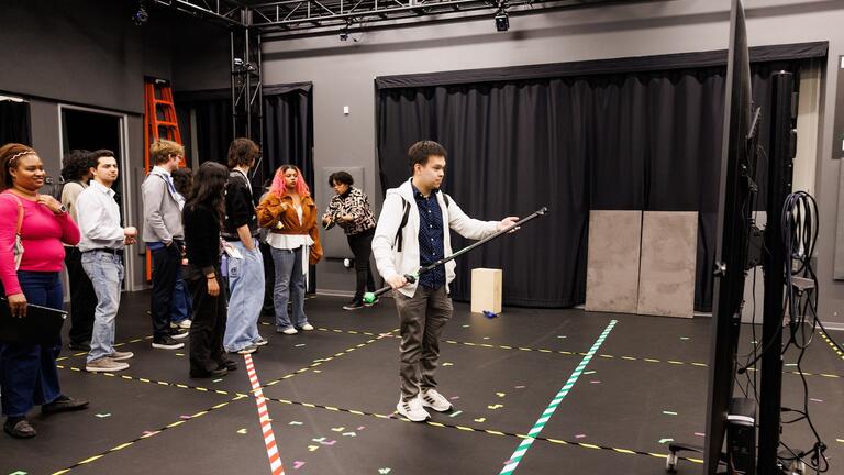 Students on gaming trek