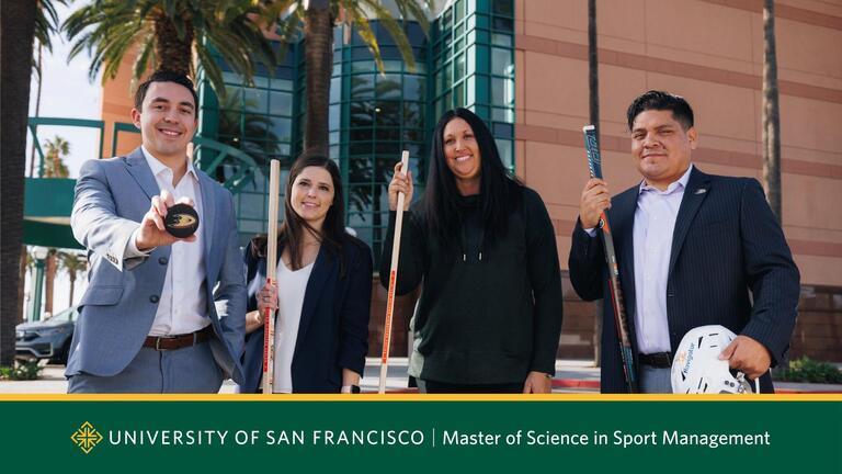 USF Sport Management Alum at the Honda Center