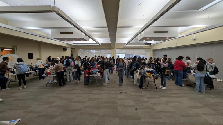 Thrift pop-up in McLaren