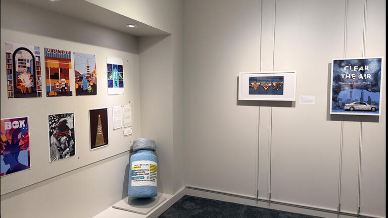 Exhibition installation photograph