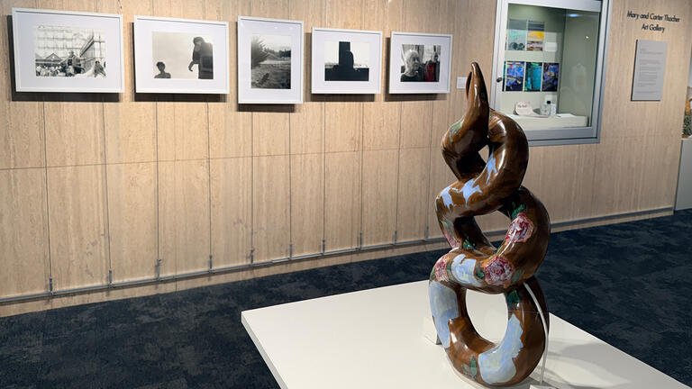 Exhibition installation photograph