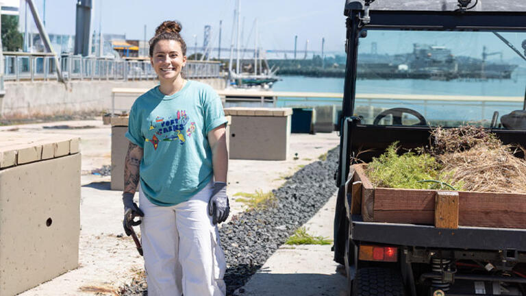 Read the story: Rooted at USF, Rising at the Port 