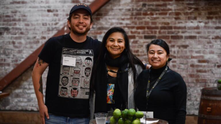 Alumni at Latinx/e Alumni Reception