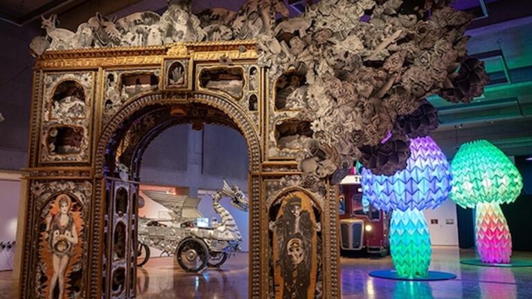 Burning Man exhibit at Oakland Museum of California